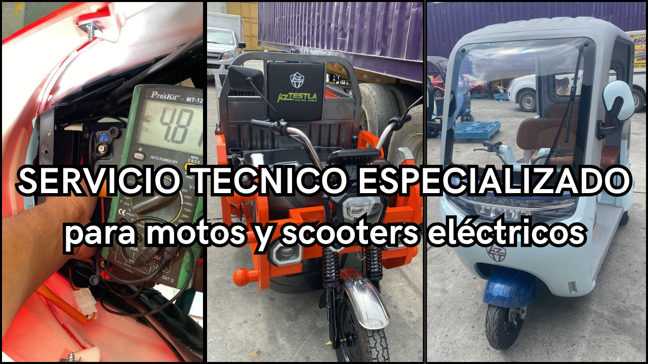 Servicio Tecnico especializado para Motos y Scooters electricos